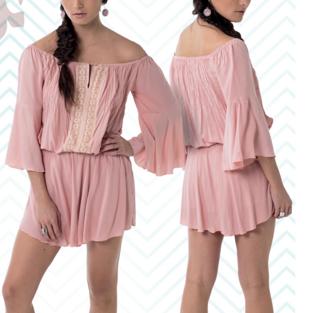 Khush clothing mini tie dye tube top dress